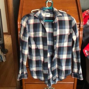 Vintage women’s vans button up shirt